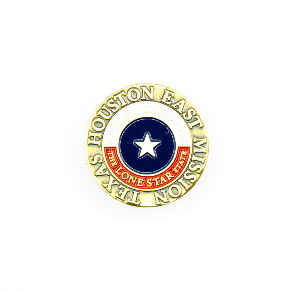 texas houston east mission pin