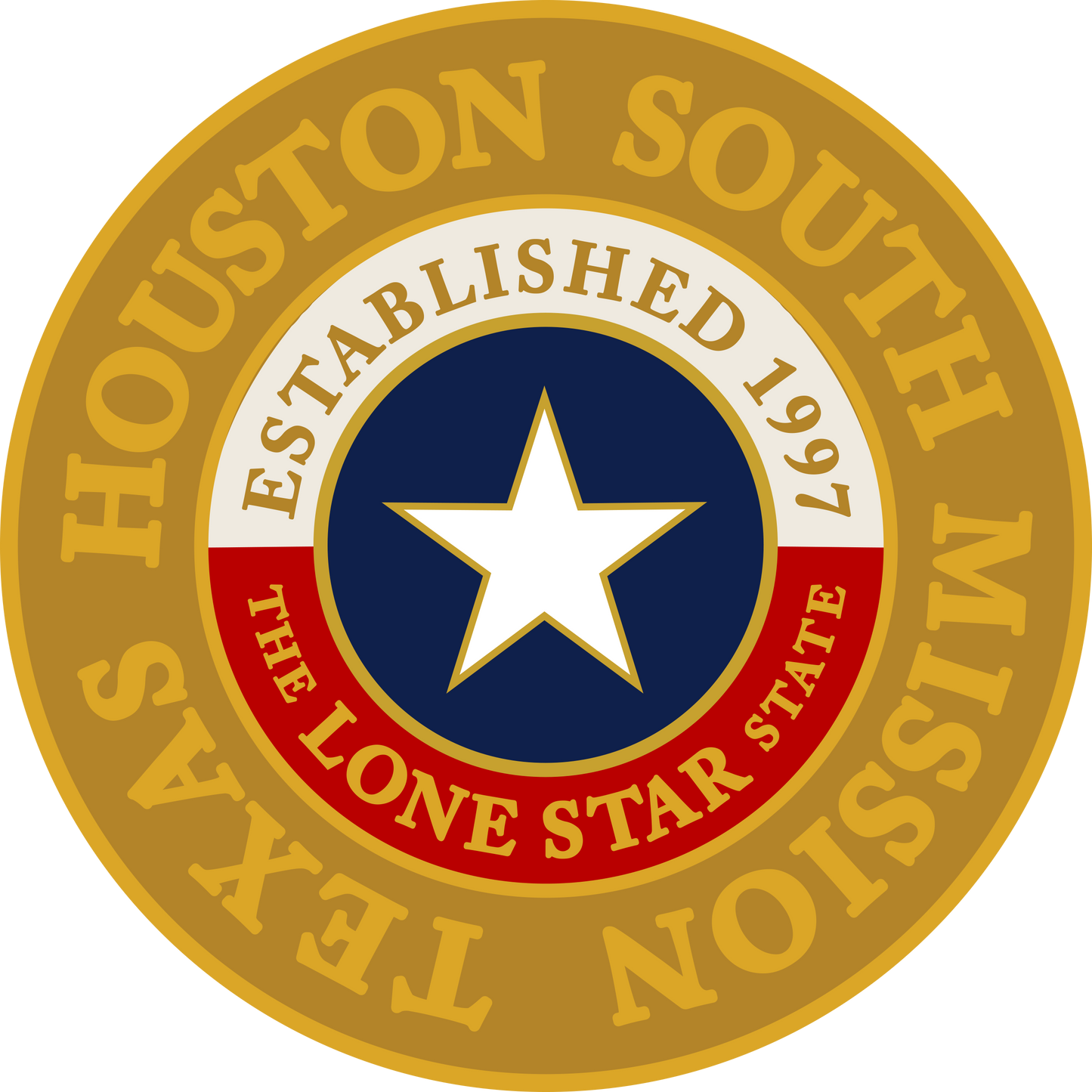texas houston south mission decal