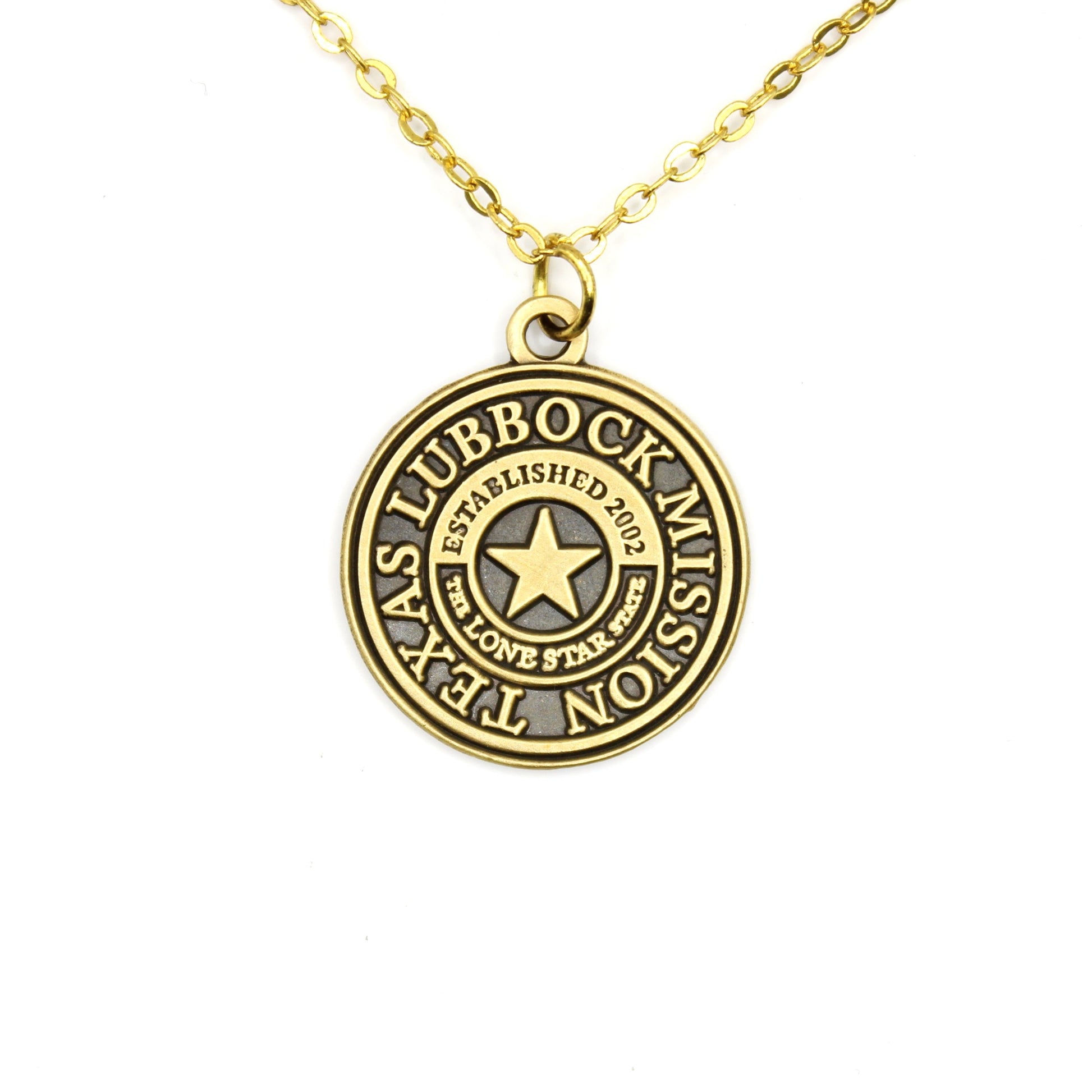 texas lubbock mission necklace