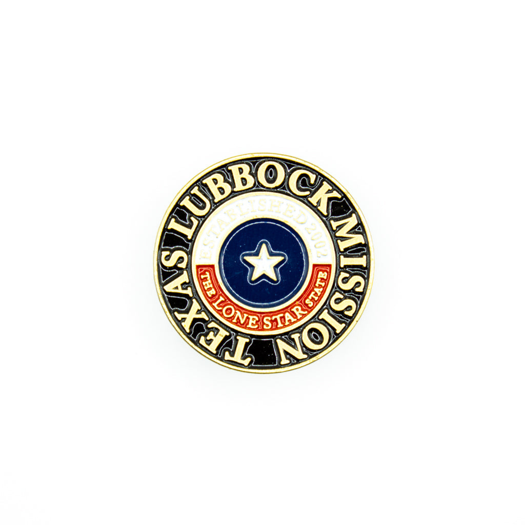 texas lubbock mission pin