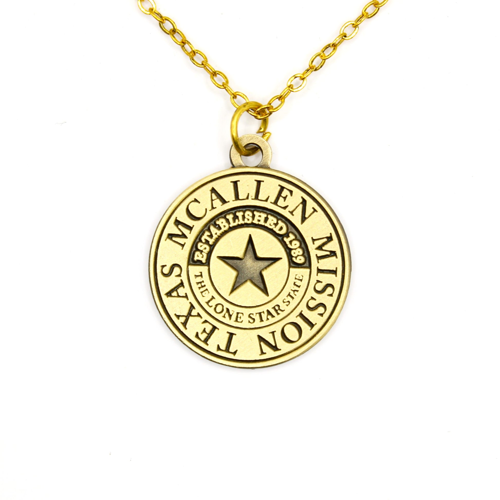 texas mcallen mission necklace