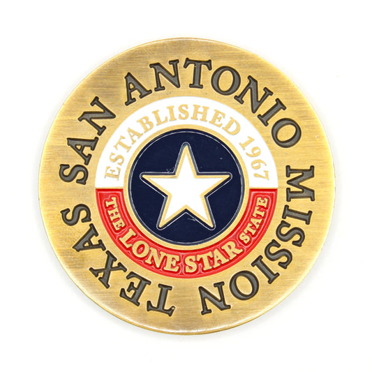 texas san antonio mission coin