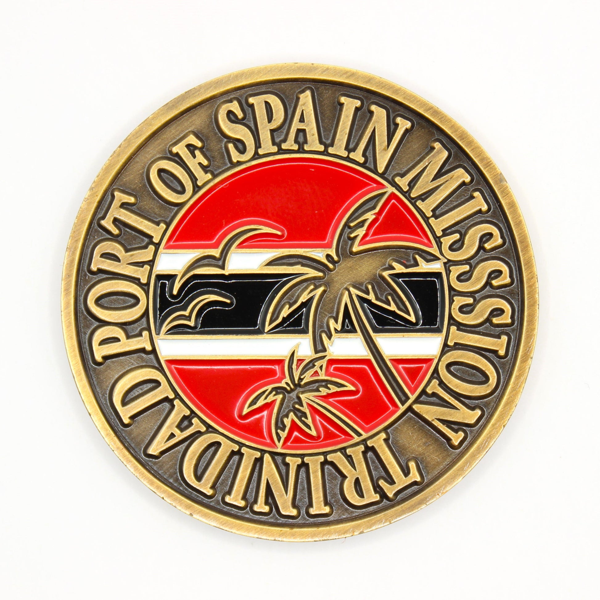 trinidad port of spain mission coin