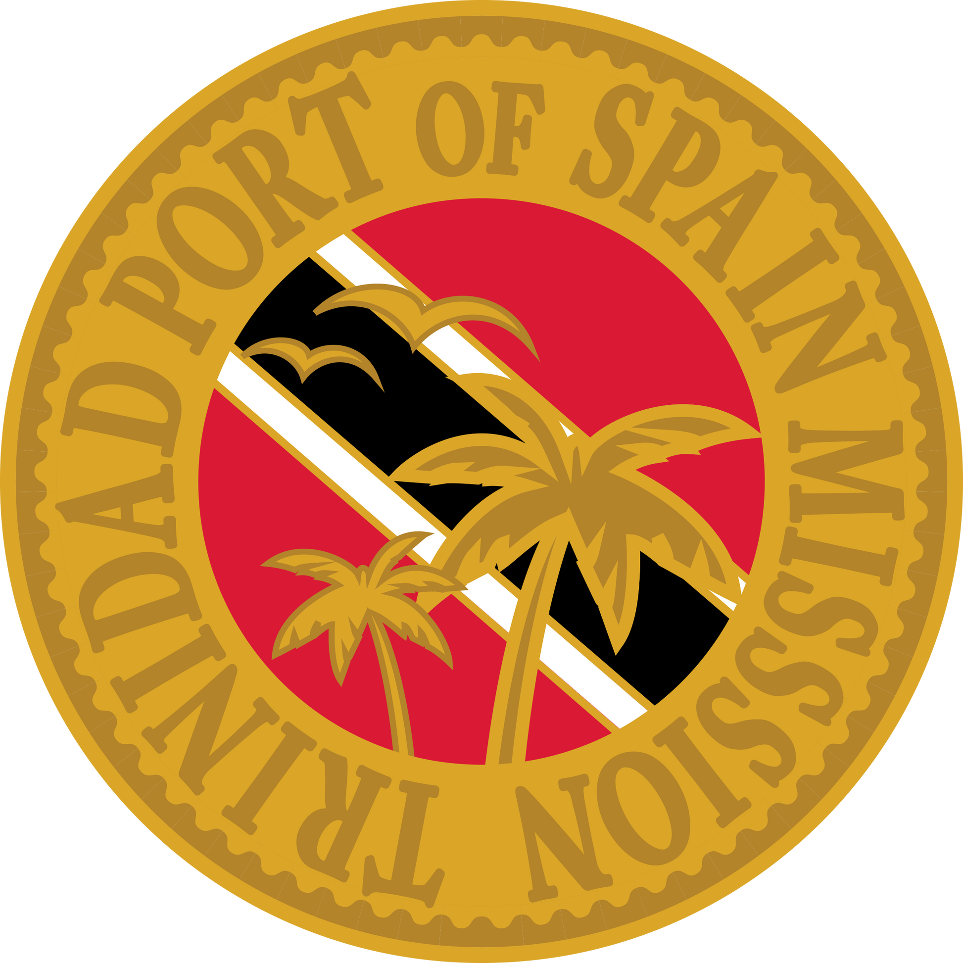 trinidad port of spain mission decal