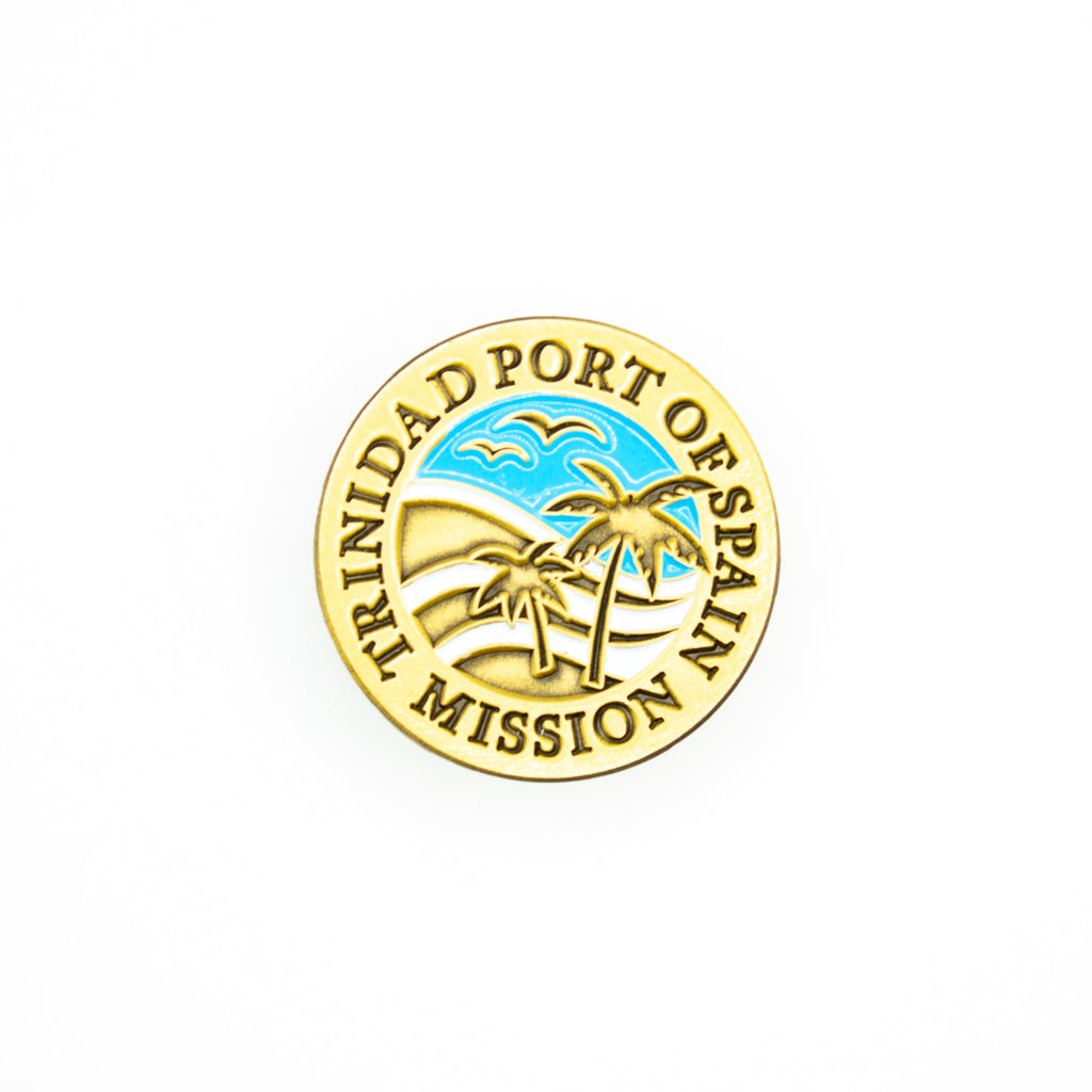 trinidad port of spain mission pin