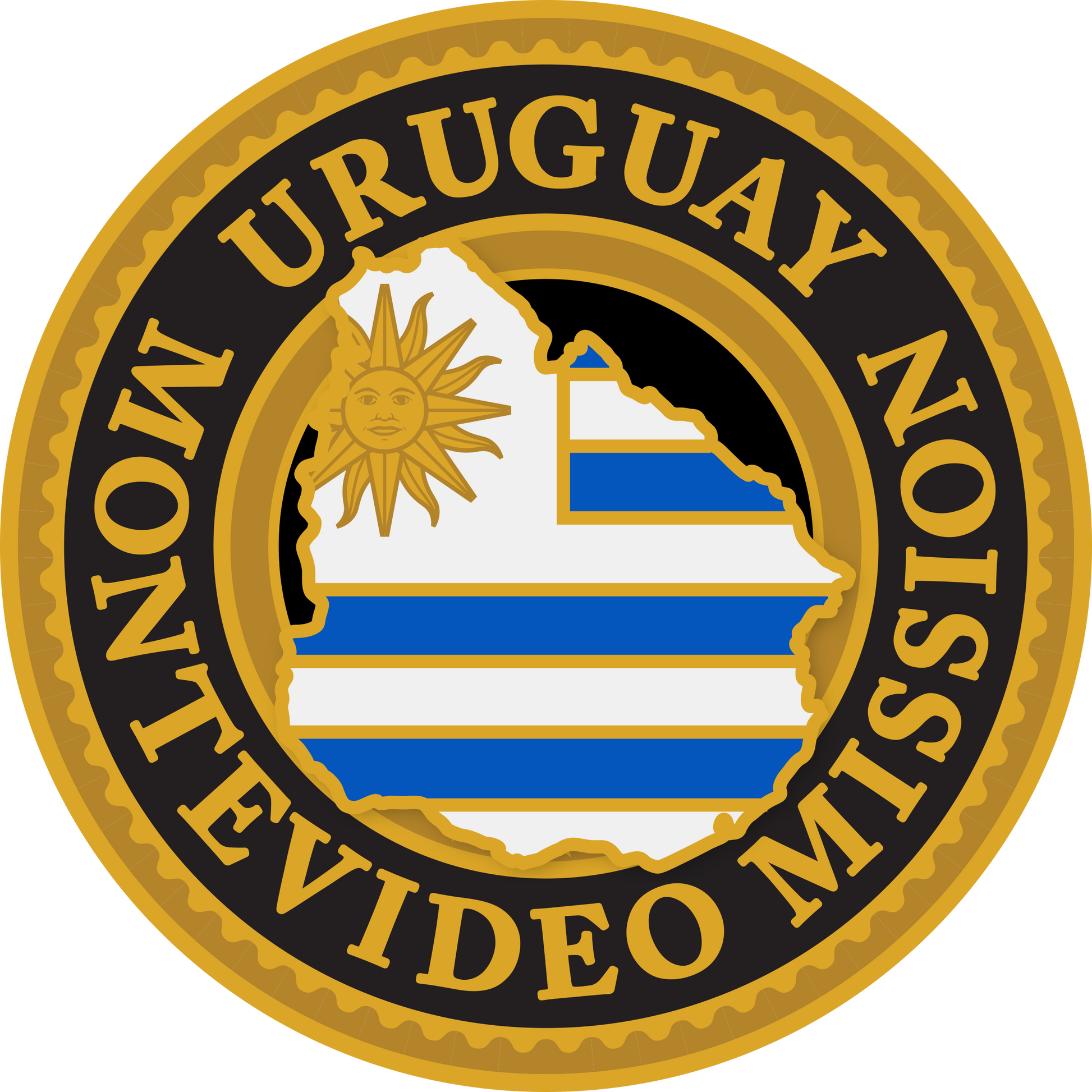 uruguay montevideo mission decal