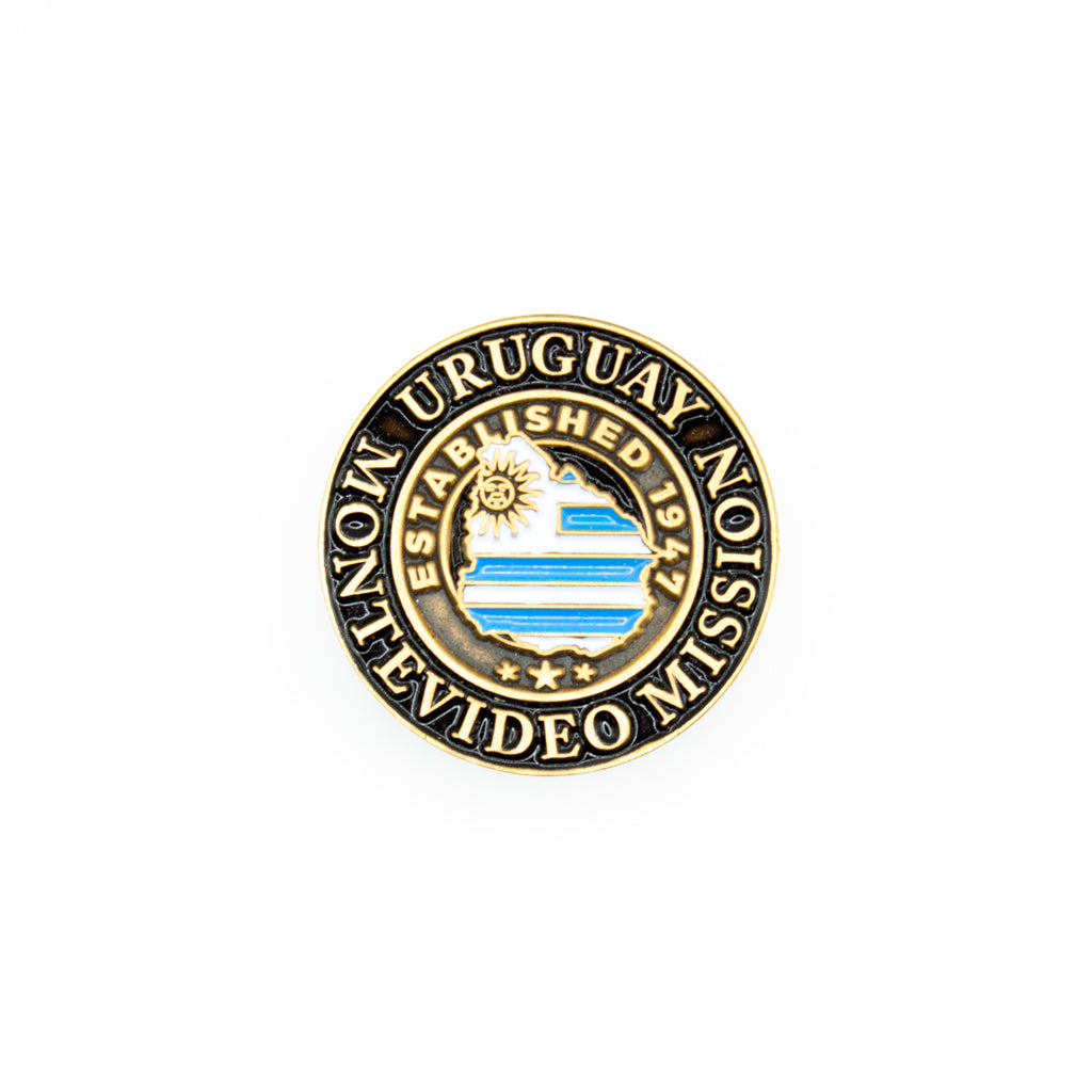 uruguay montevideo mission pin