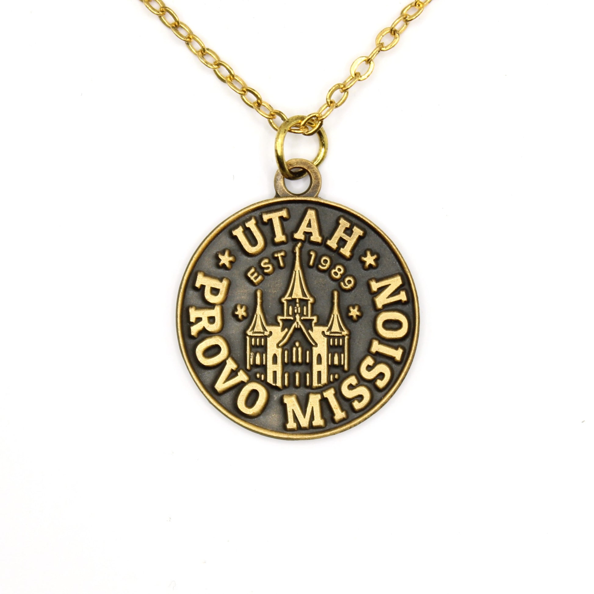utah provo mission necklace