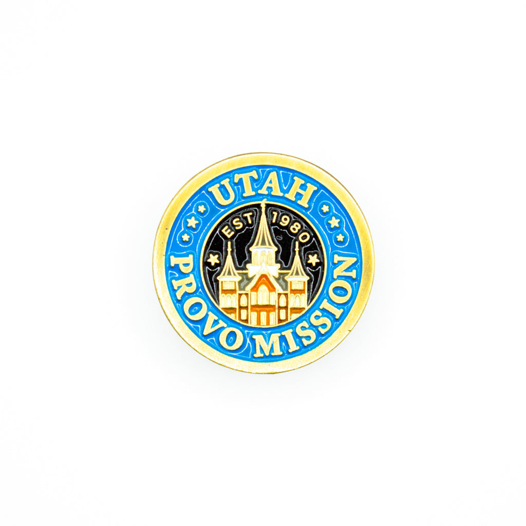 utah provo mission pin