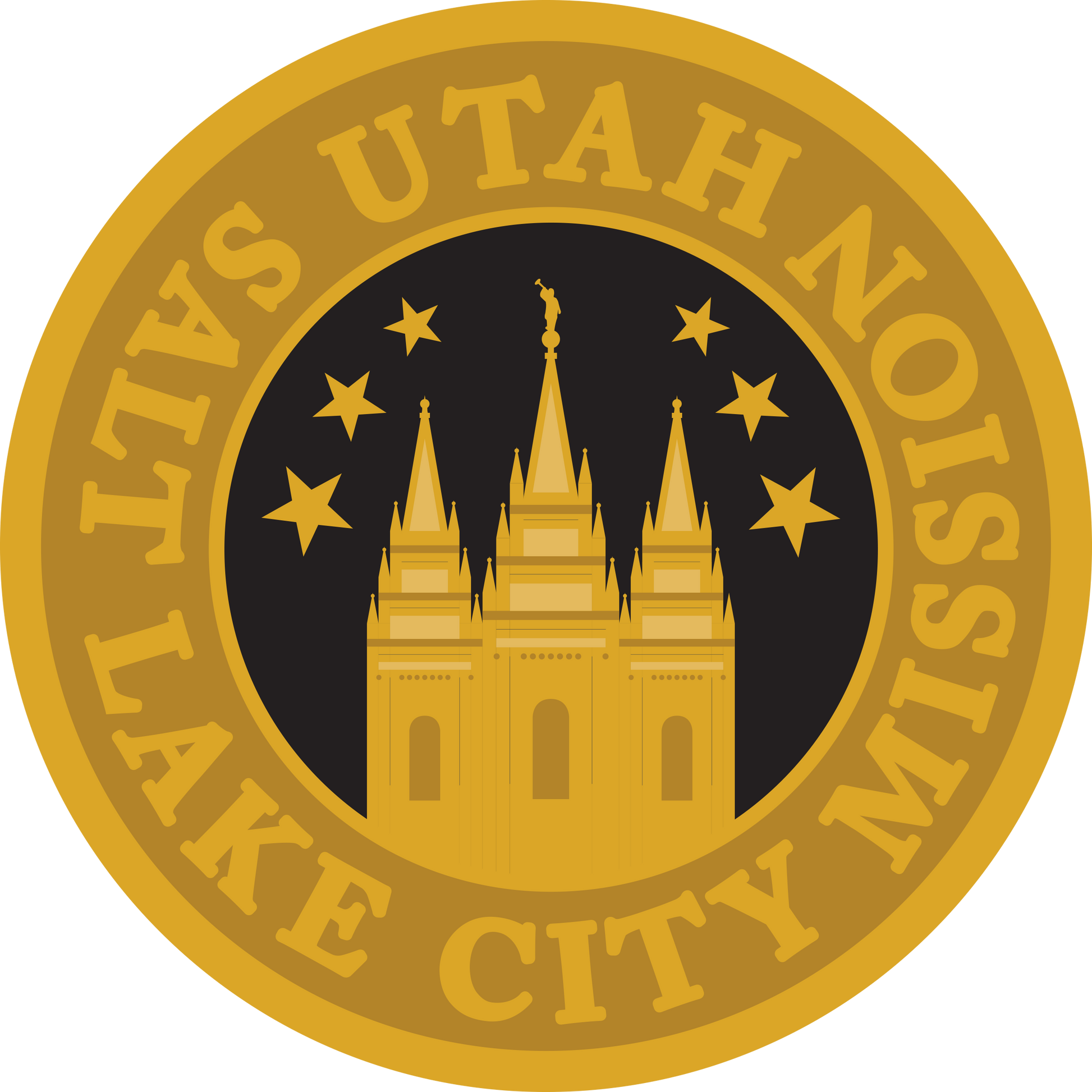 utah salt lake city mission decal