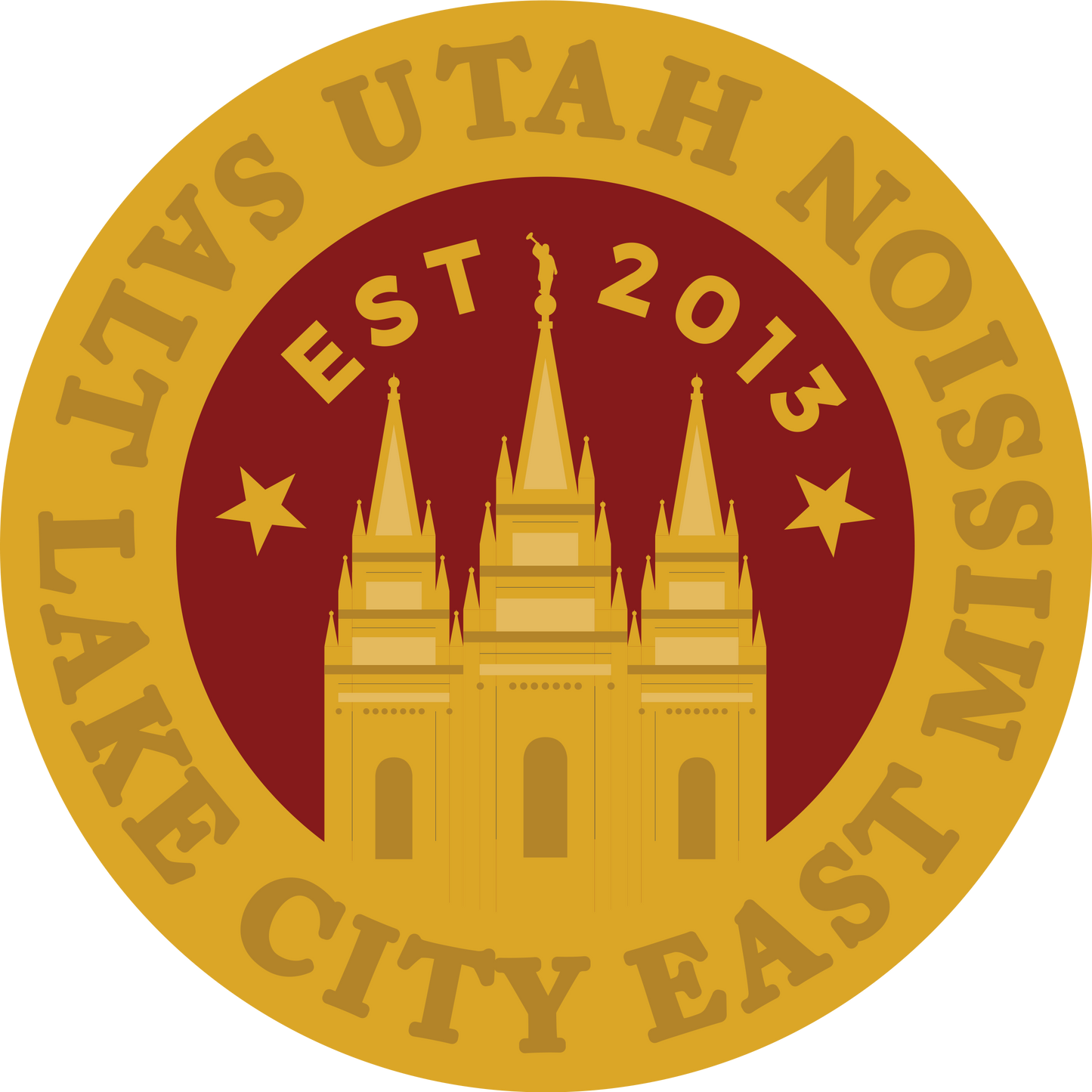 utah salt lake city east mission decal