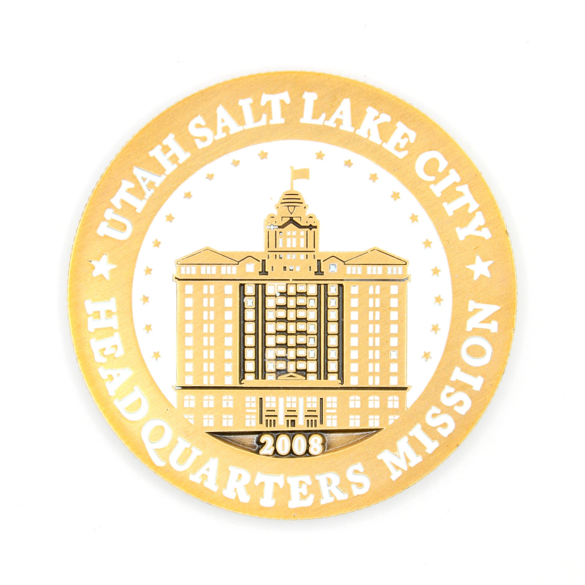 utah salt lake city headquarters mission coin
