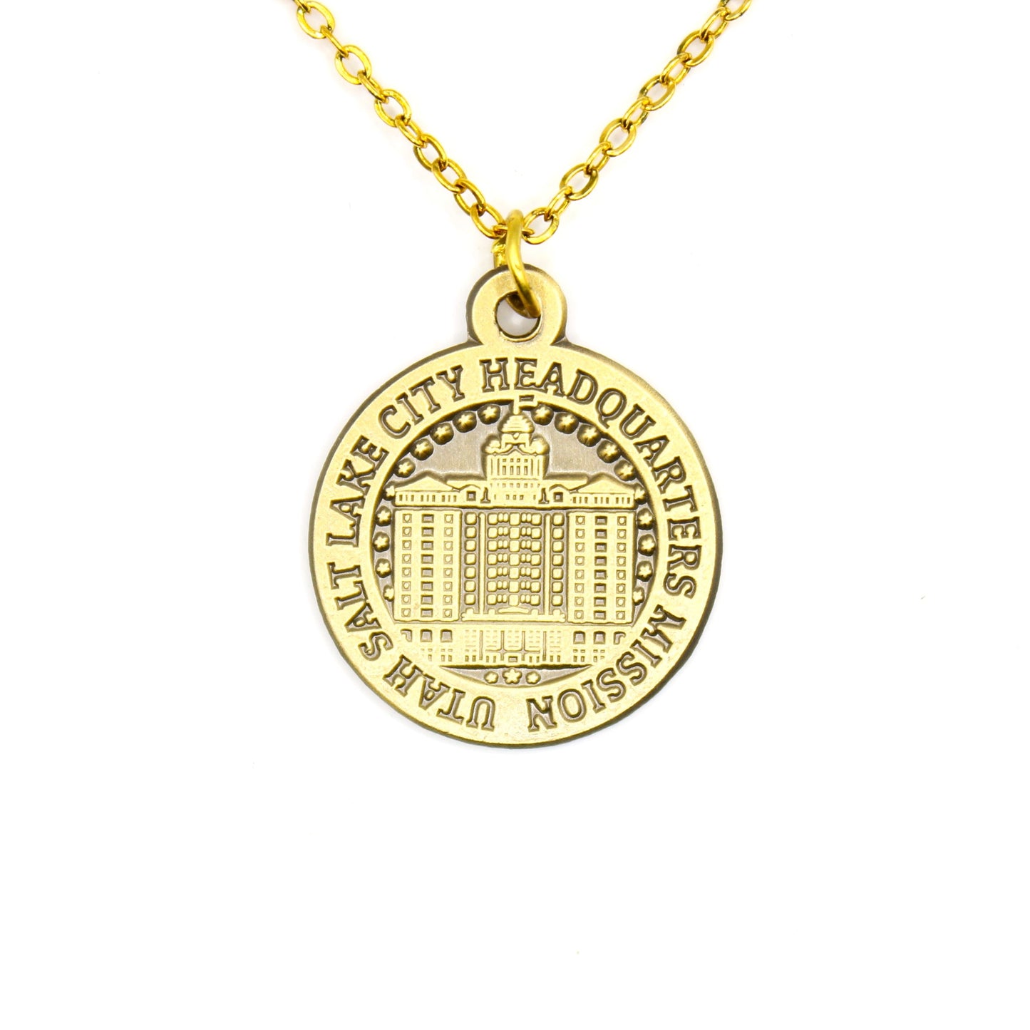utah salt lake city headquarters mission necklace