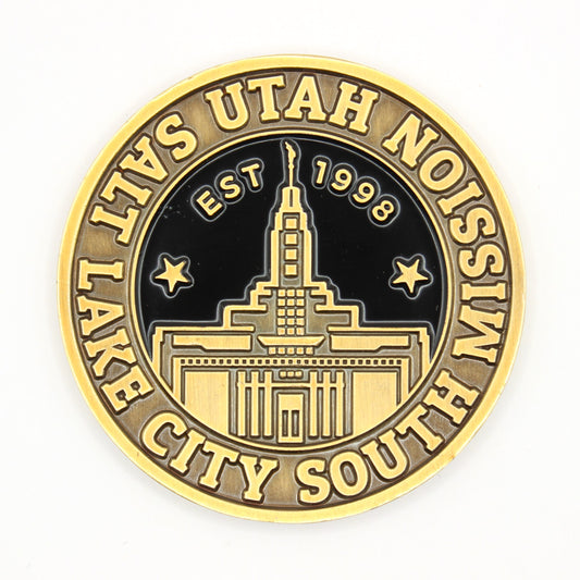 utah salt lake city south mission coin