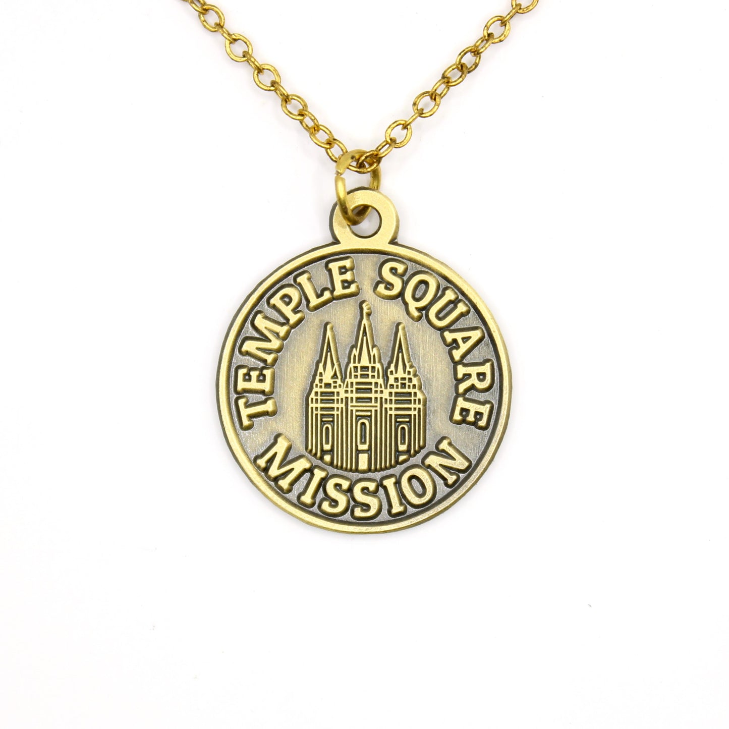 utah salt lake city temple square mission necklace