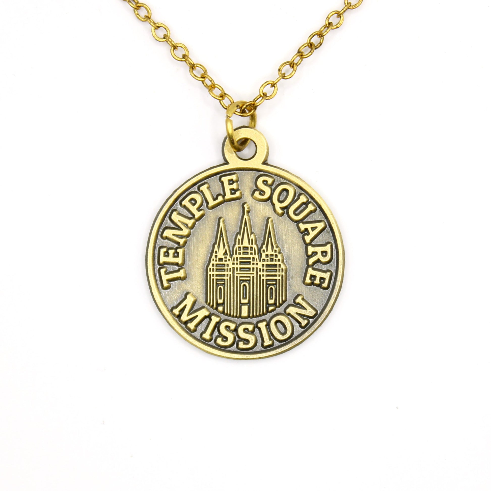 utah salt lake city temple square mission necklace