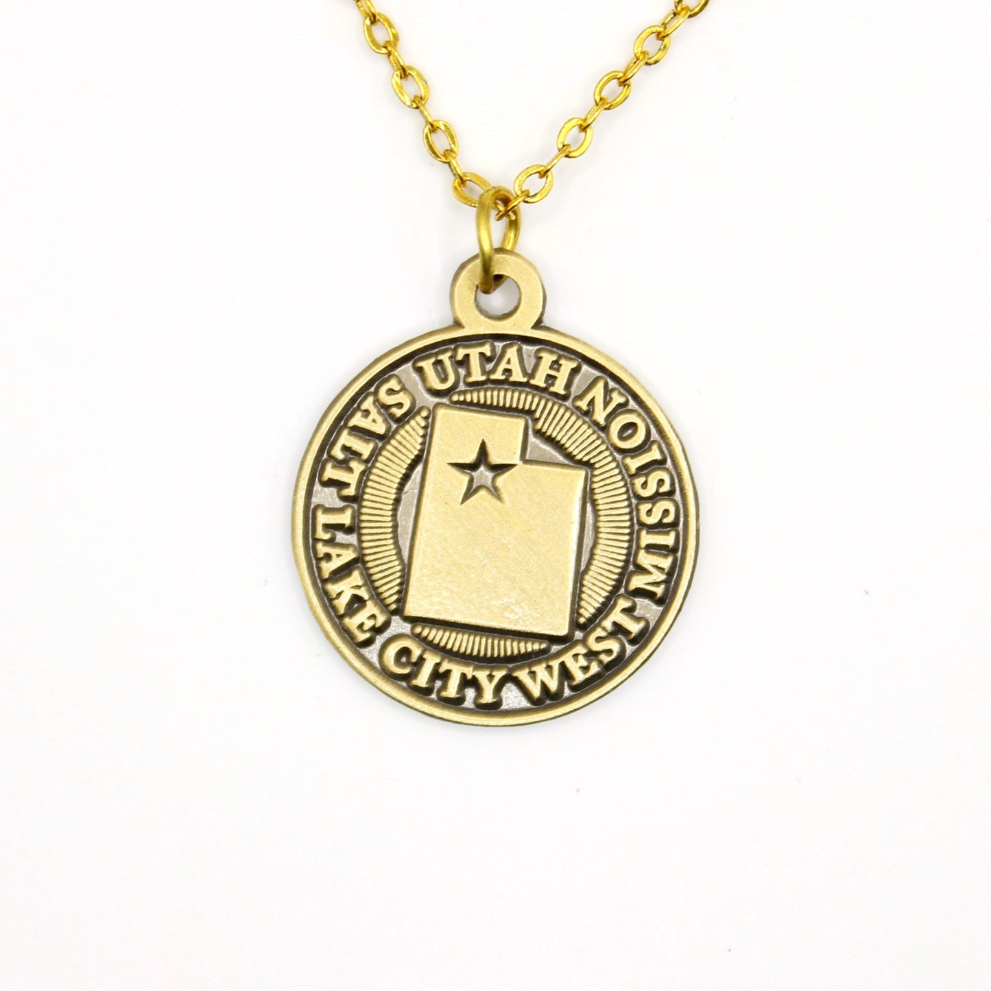 utah salt lake city west mission necklace