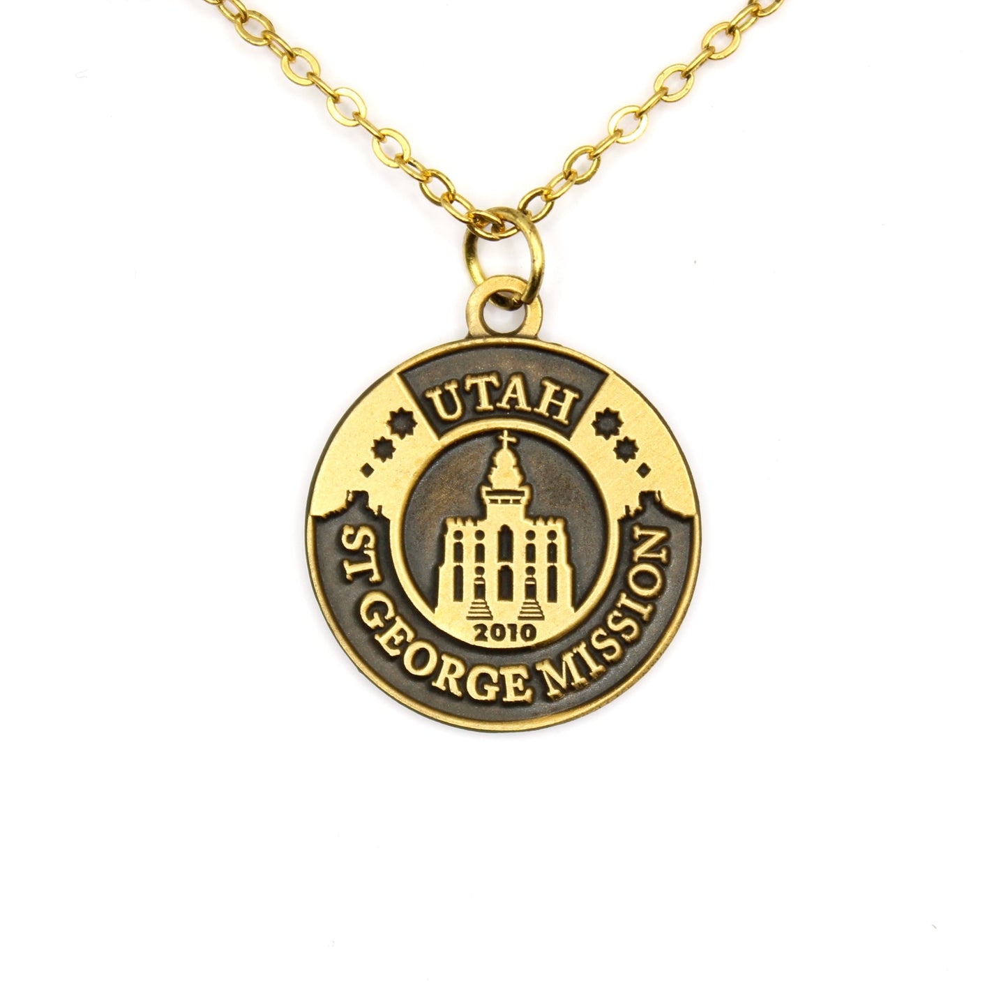 utah st george mission necklace