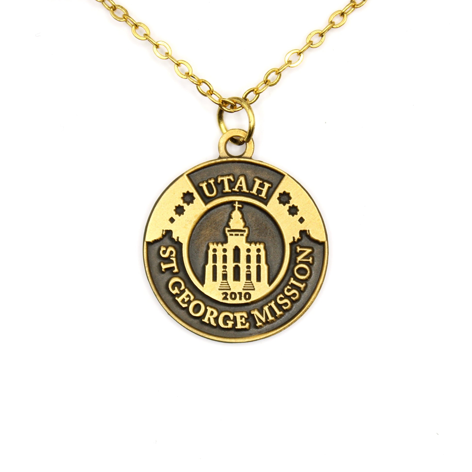 utah st george mission necklace