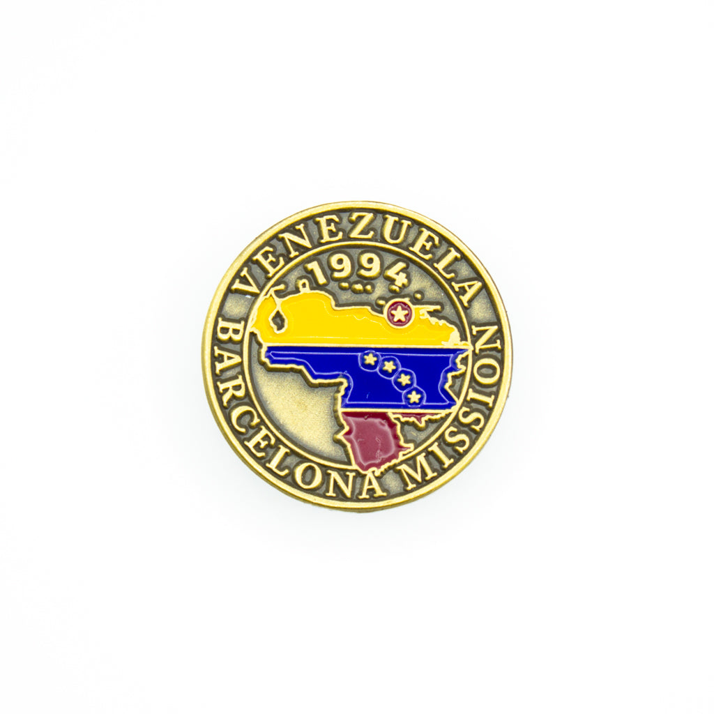 venezuela barcelona mission pin