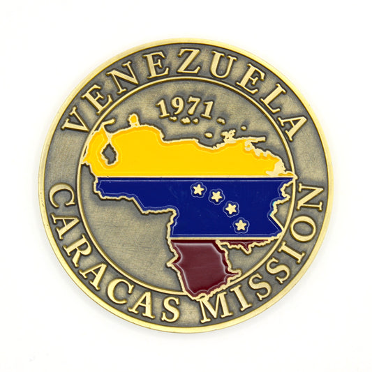 venezuela caracas mission coin