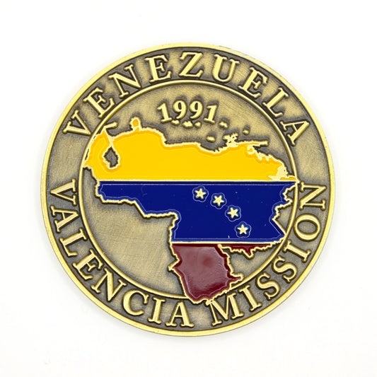 venezuela valencia mission coin